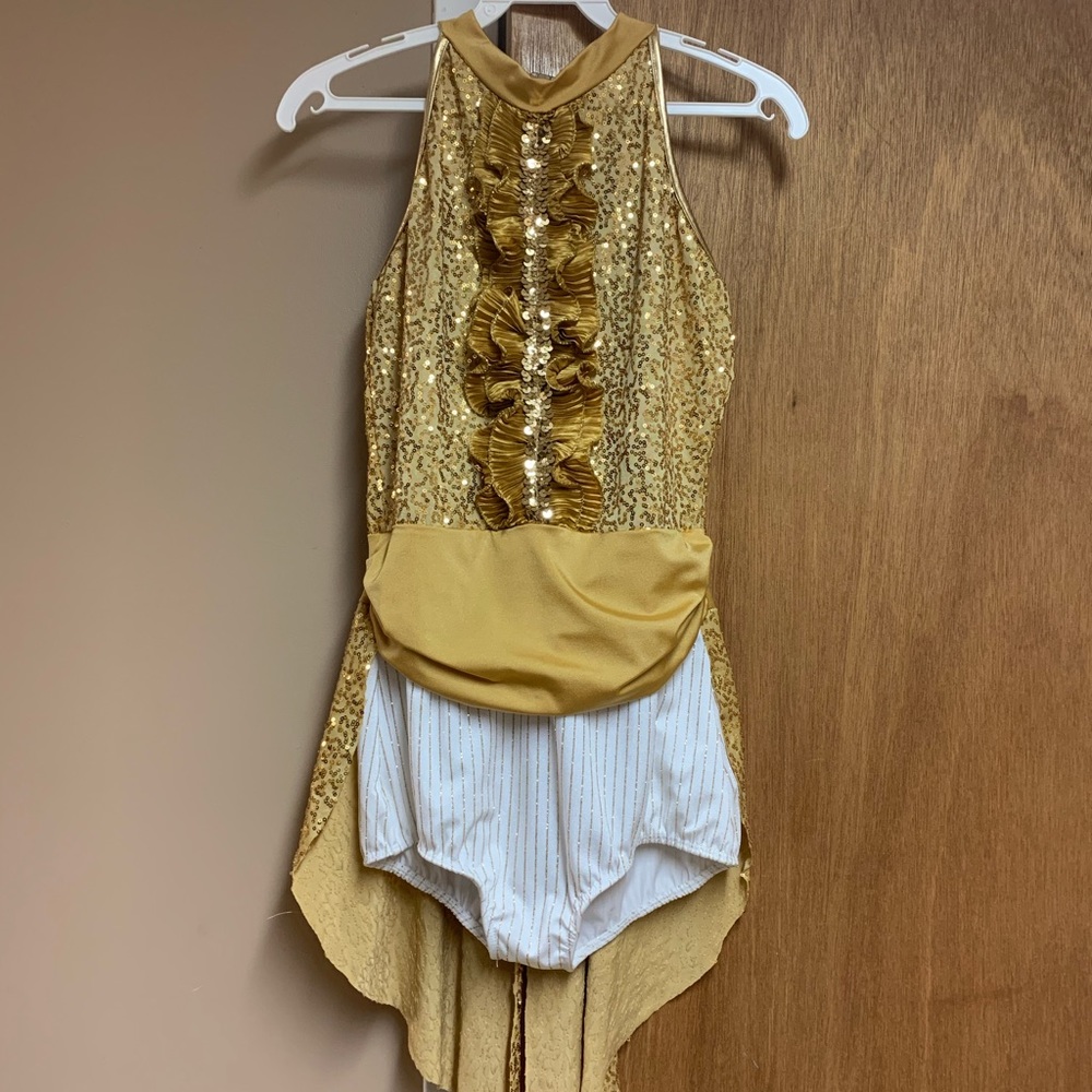 Weissman Gold and White Dance Costume!